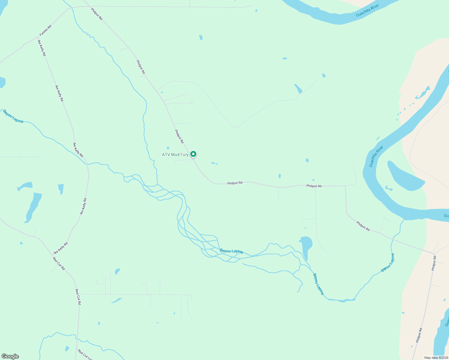 map of restaurants, bars, coffee shops, grocery stores, and more near 2001 Philpot Rd in West Monroe
