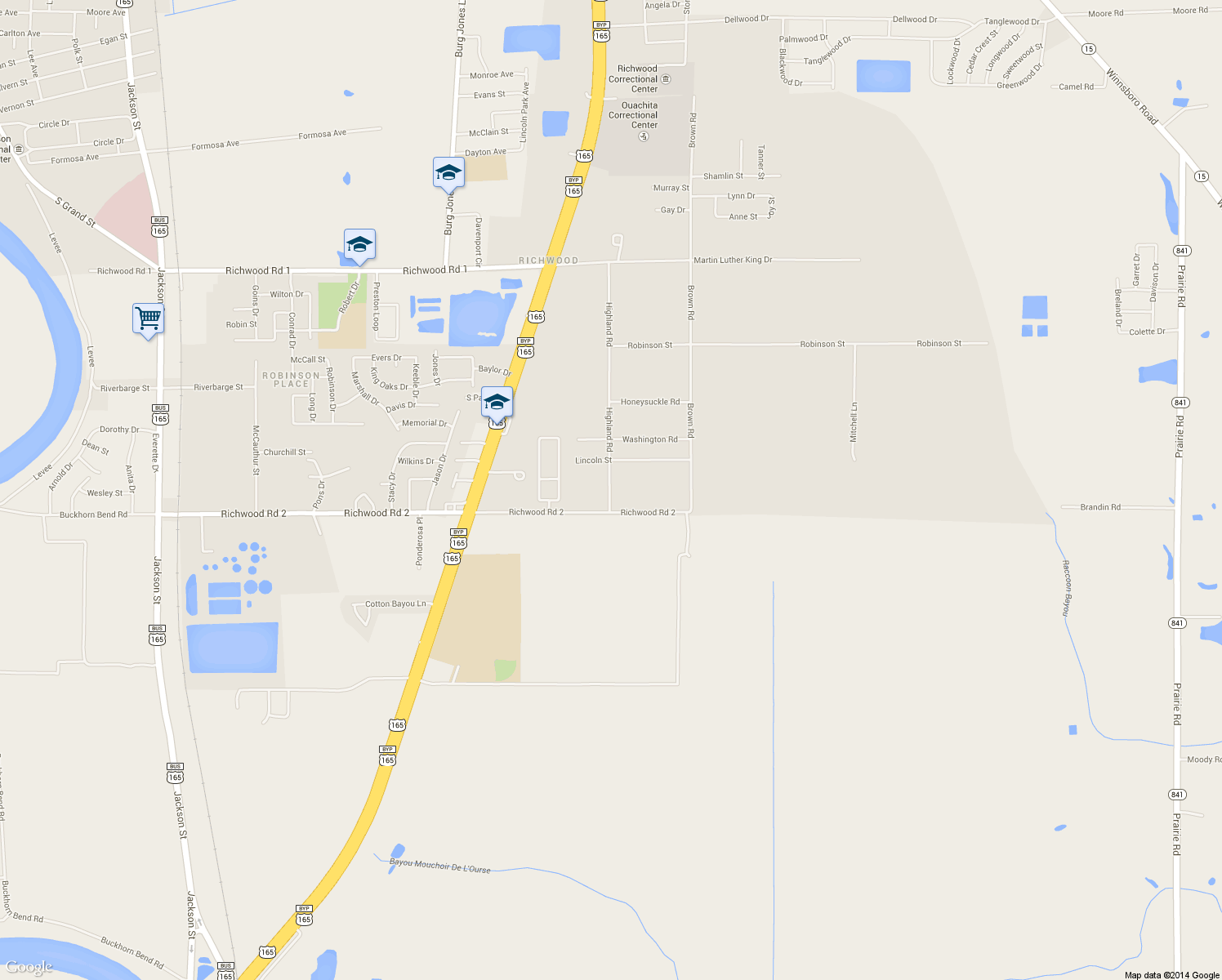 map of restaurants, bars, coffee shops, grocery stores, and more near 5866 Highland Rd in Richwood