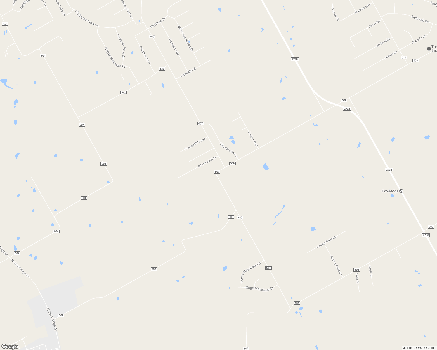 map of restaurants, bars, coffee shops, grocery stores, and more near 8214 County Road 509 in Alvarado