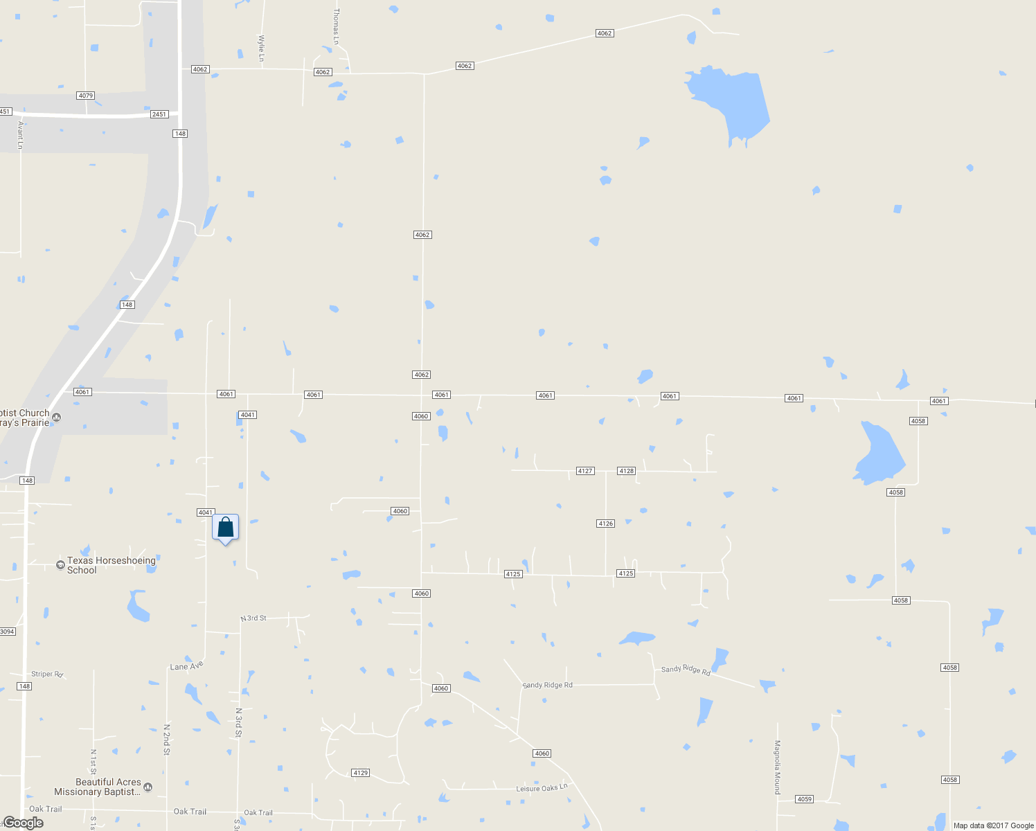 map of restaurants, bars, coffee shops, grocery stores, and more near 5770 County Road 4061 in Scurry
