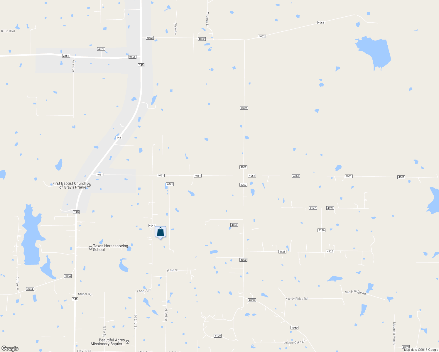 map of restaurants, bars, coffee shops, grocery stores, and more near 5916 County Road 4061 in Scurry