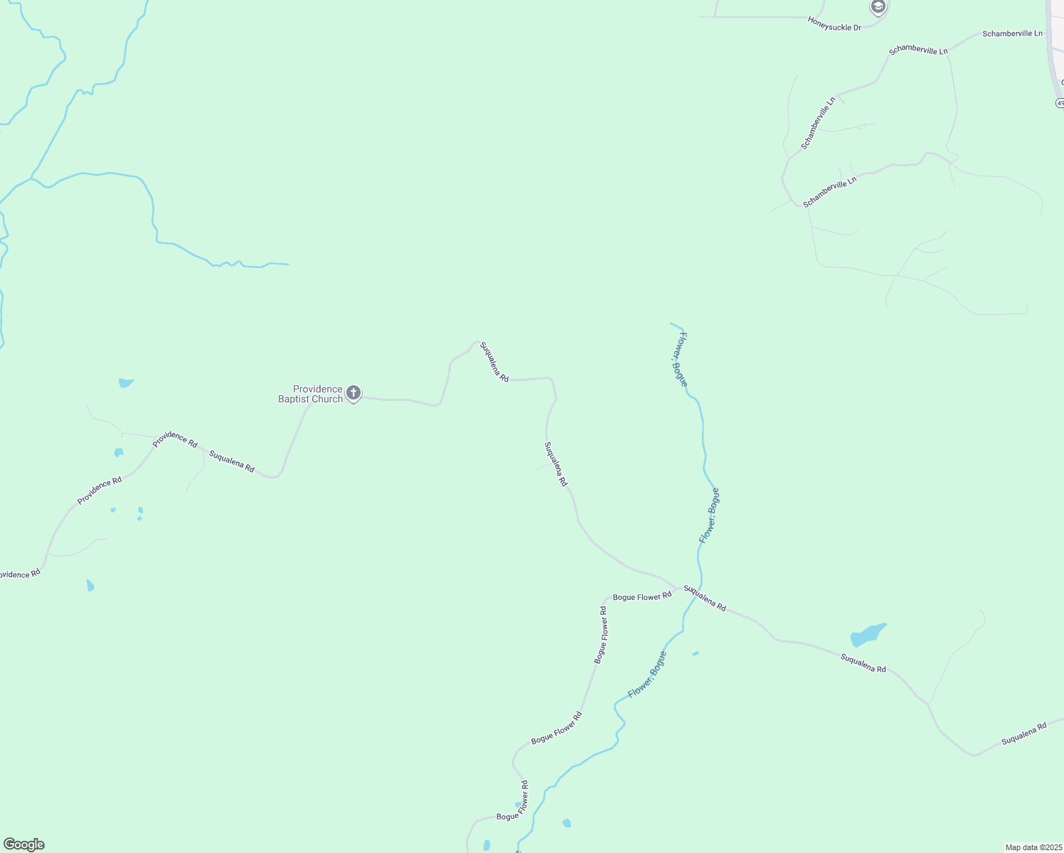 map of restaurants, bars, coffee shops, grocery stores, and more near 12809 Suqualena Road in Chunky