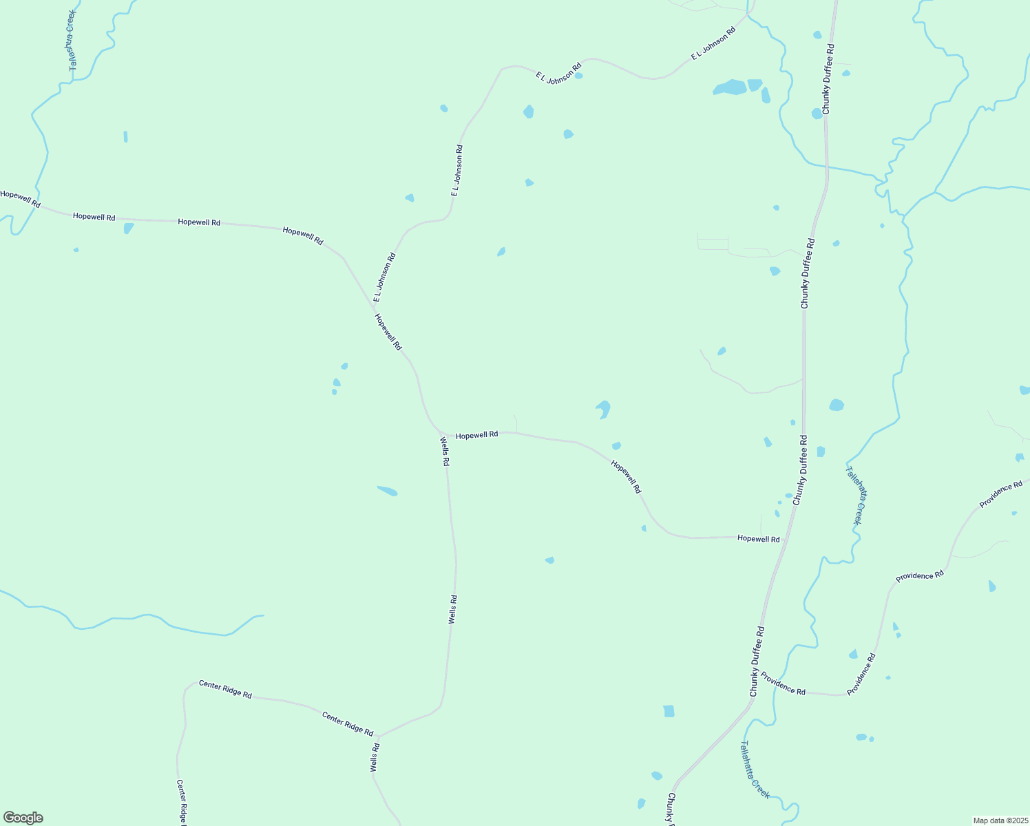 map of restaurants, bars, coffee shops, grocery stores, and more near Hopewell Road in Little Rock