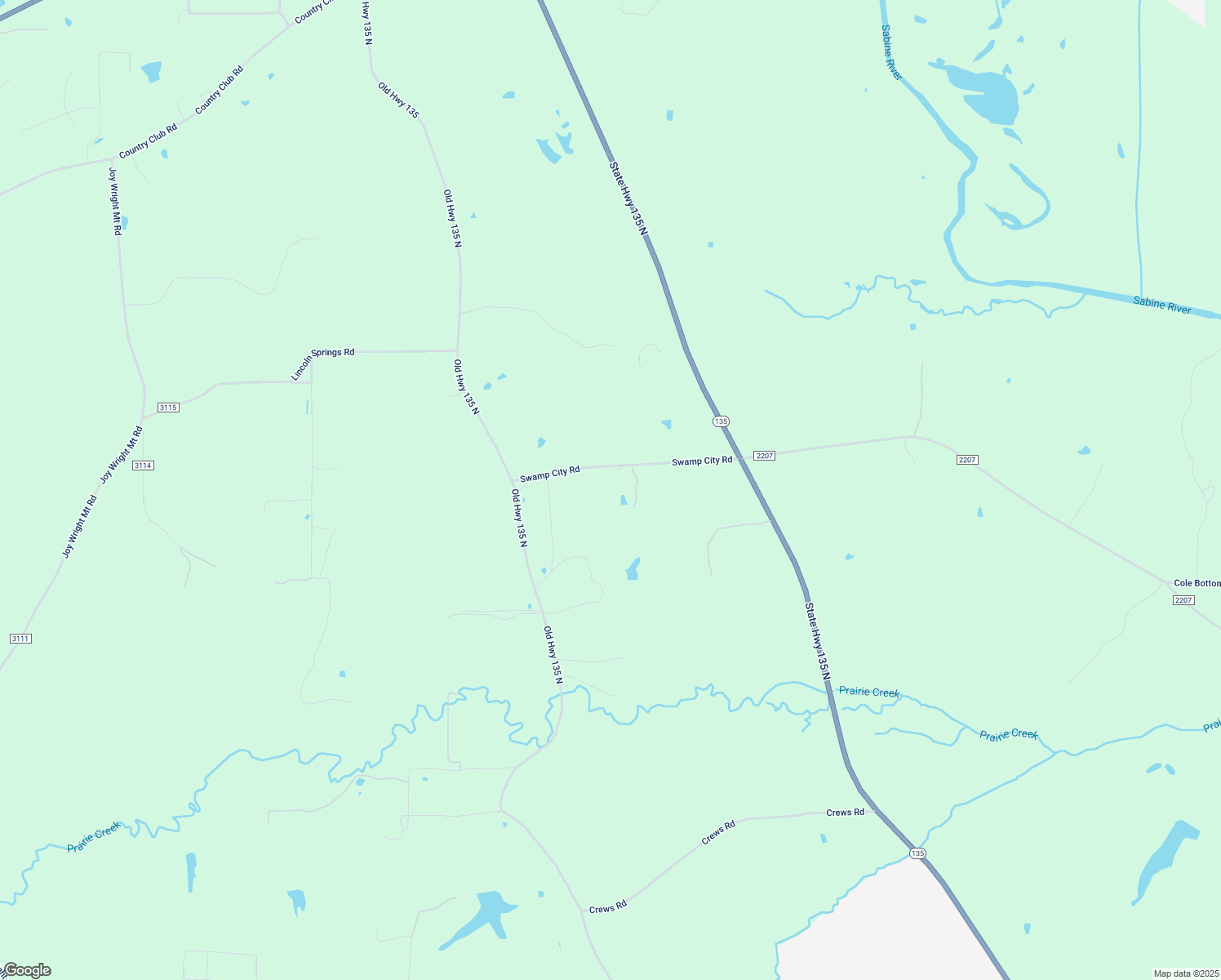 map of restaurants, bars, coffee shops, grocery stores, and more near 467 Swamp City Rd in Gladewater