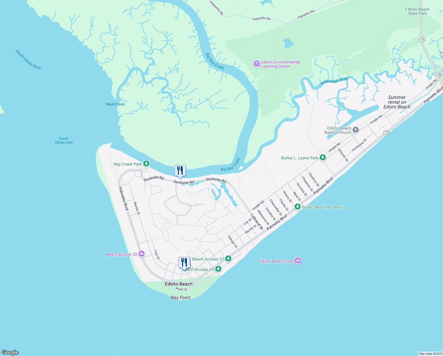 3767 Docksite Road, Edisto Island SC Walk Score