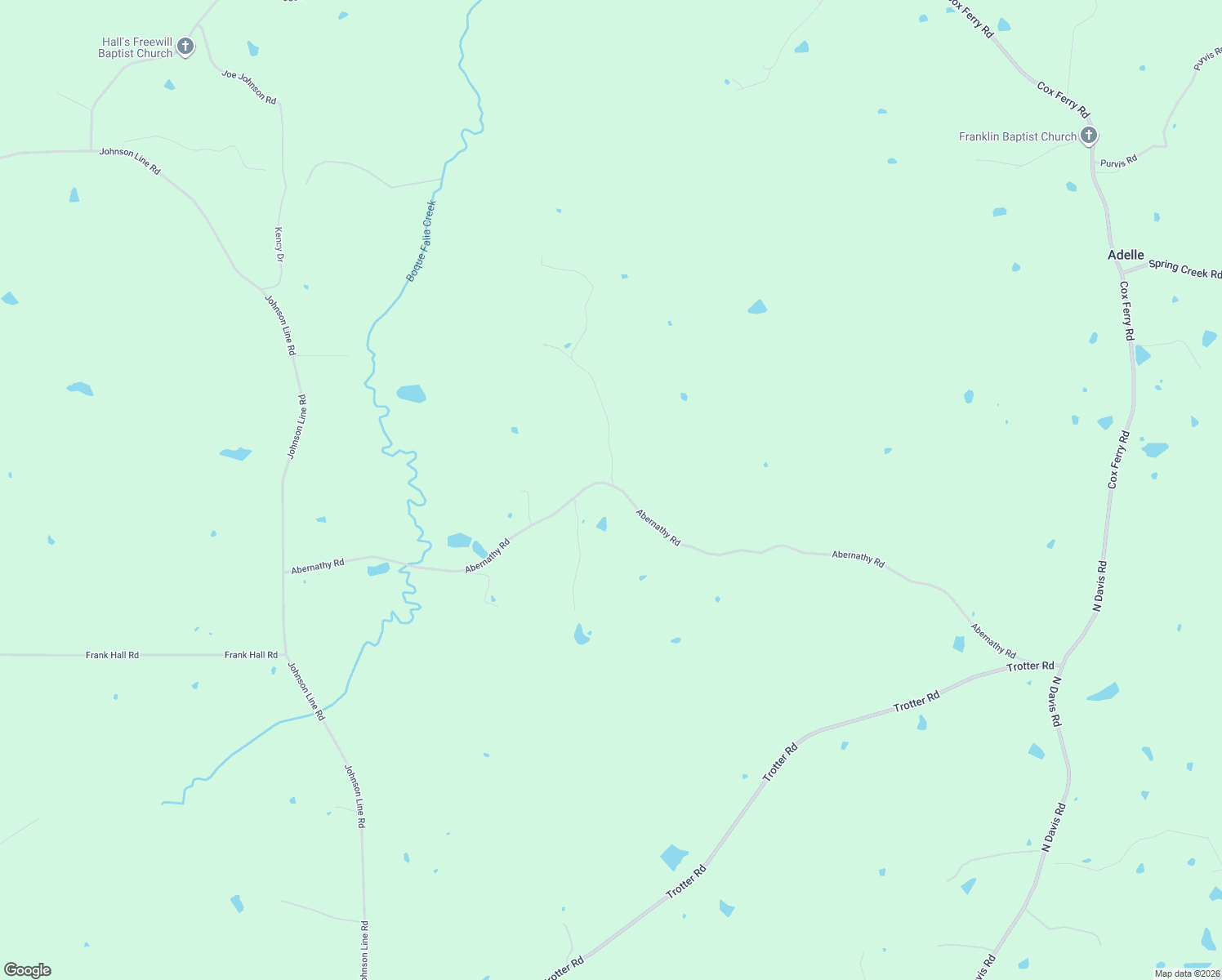 map of restaurants, bars, coffee shops, grocery stores, and more near 399 Abernathy Road in Flora