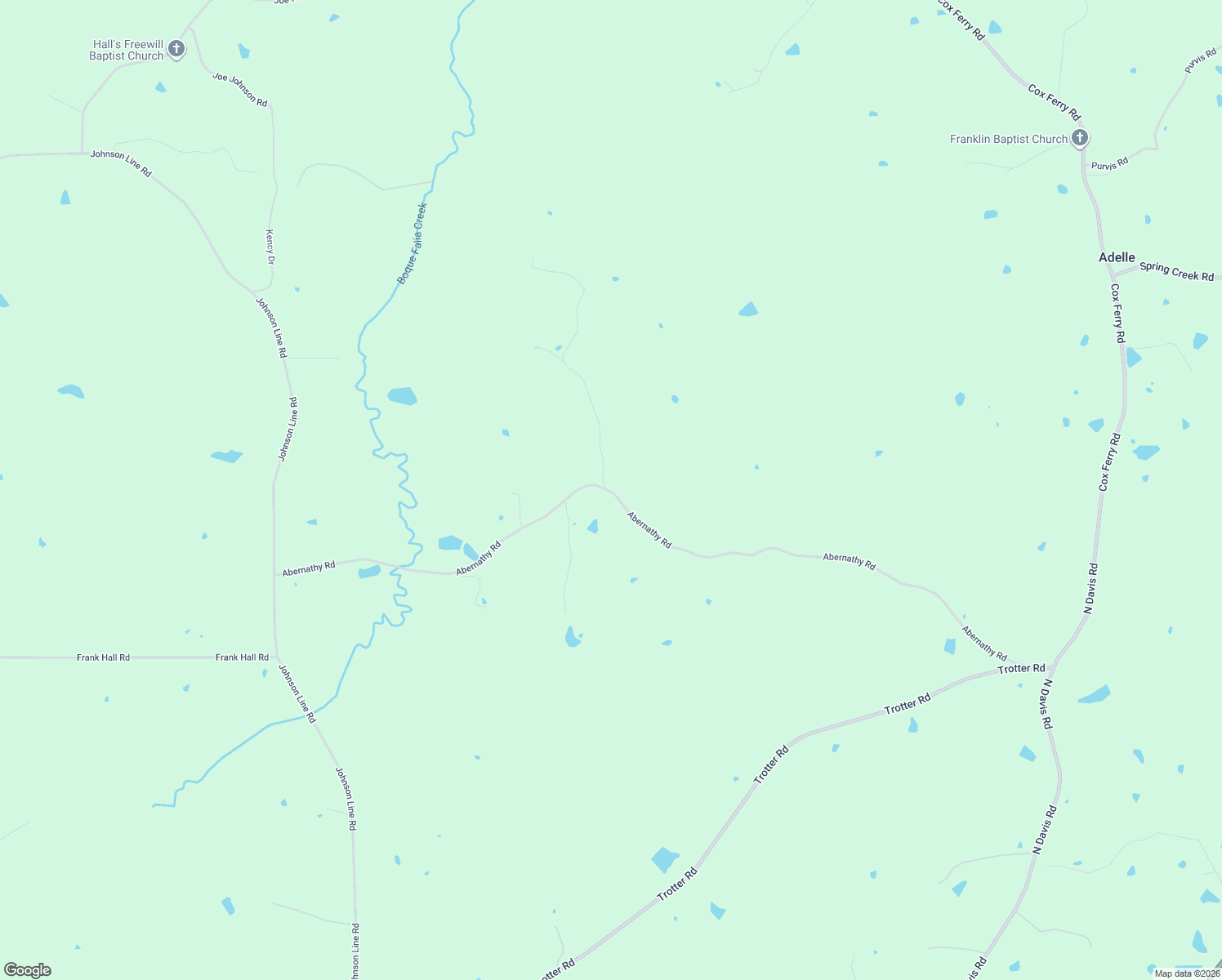 map of restaurants, bars, coffee shops, grocery stores, and more near 399 Abernathy Road in Flora