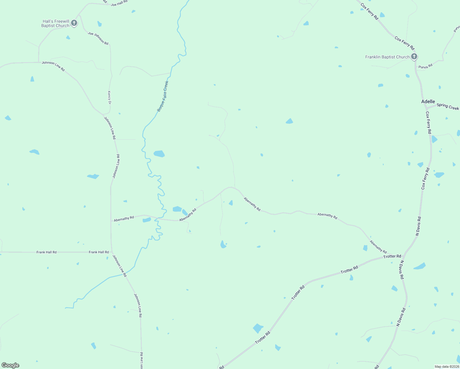 map of restaurants, bars, coffee shops, grocery stores, and more near 107 Moss Creek Road in Flora