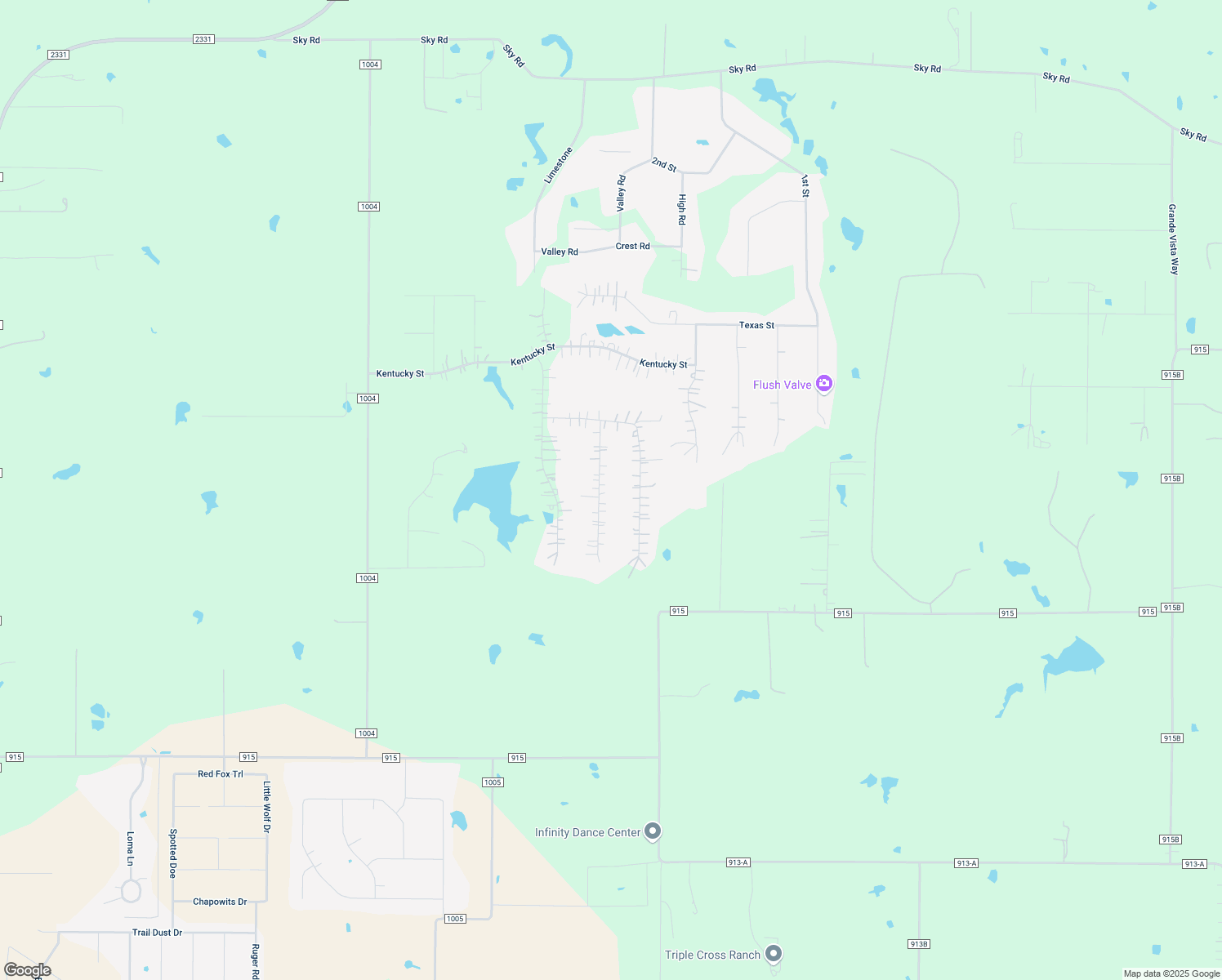 map of restaurants, bars, coffee shops, grocery stores, and more near 9132 Idaho Street in Joshua