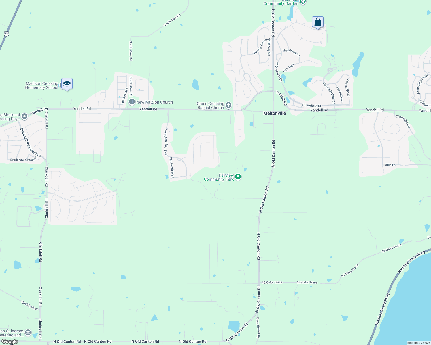 map of restaurants, bars, coffee shops, grocery stores, and more near 117 O C Hunter Road in Canton