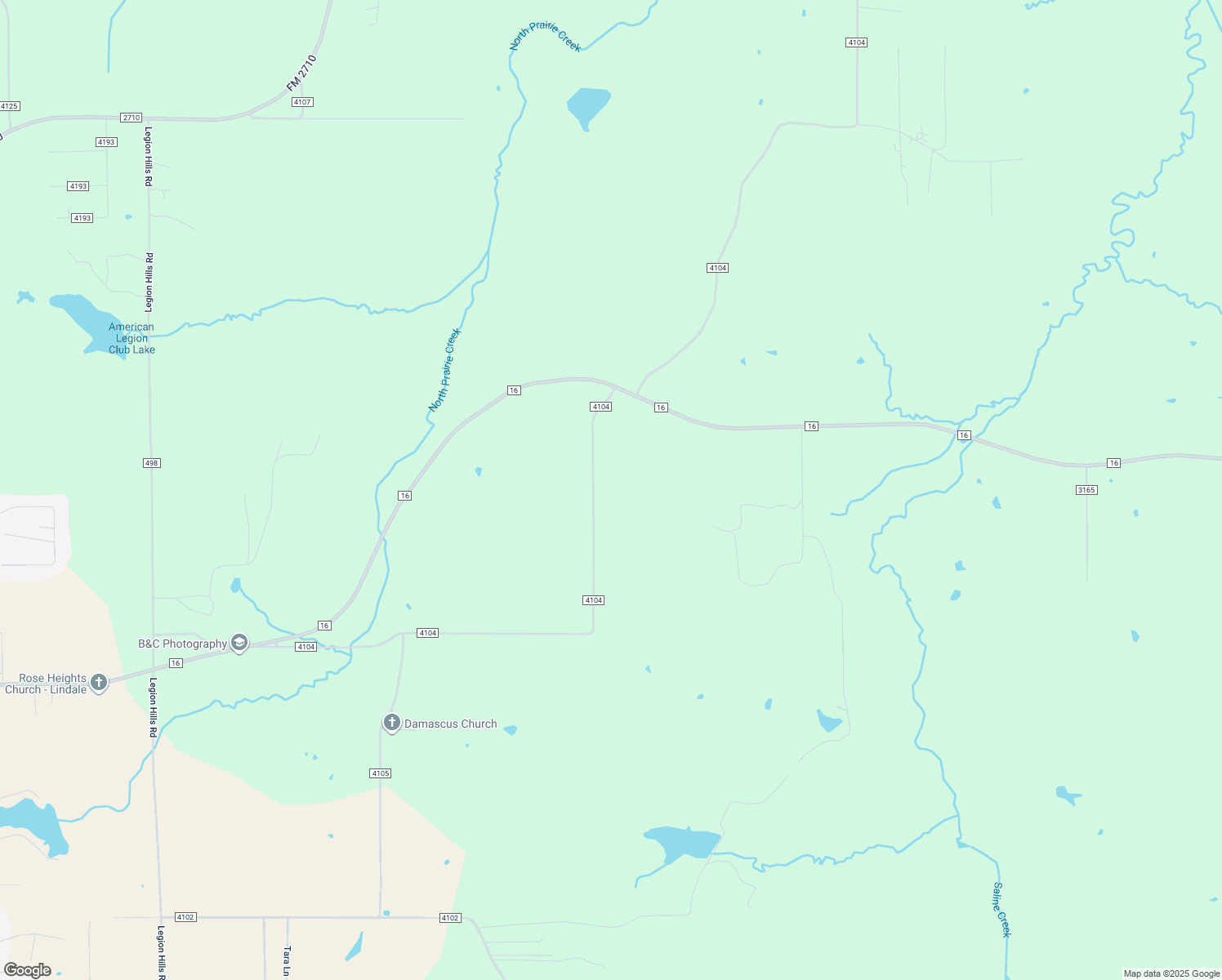 map of restaurants, bars, coffee shops, grocery stores, and more near 17930 County Road 4104 in Lindale