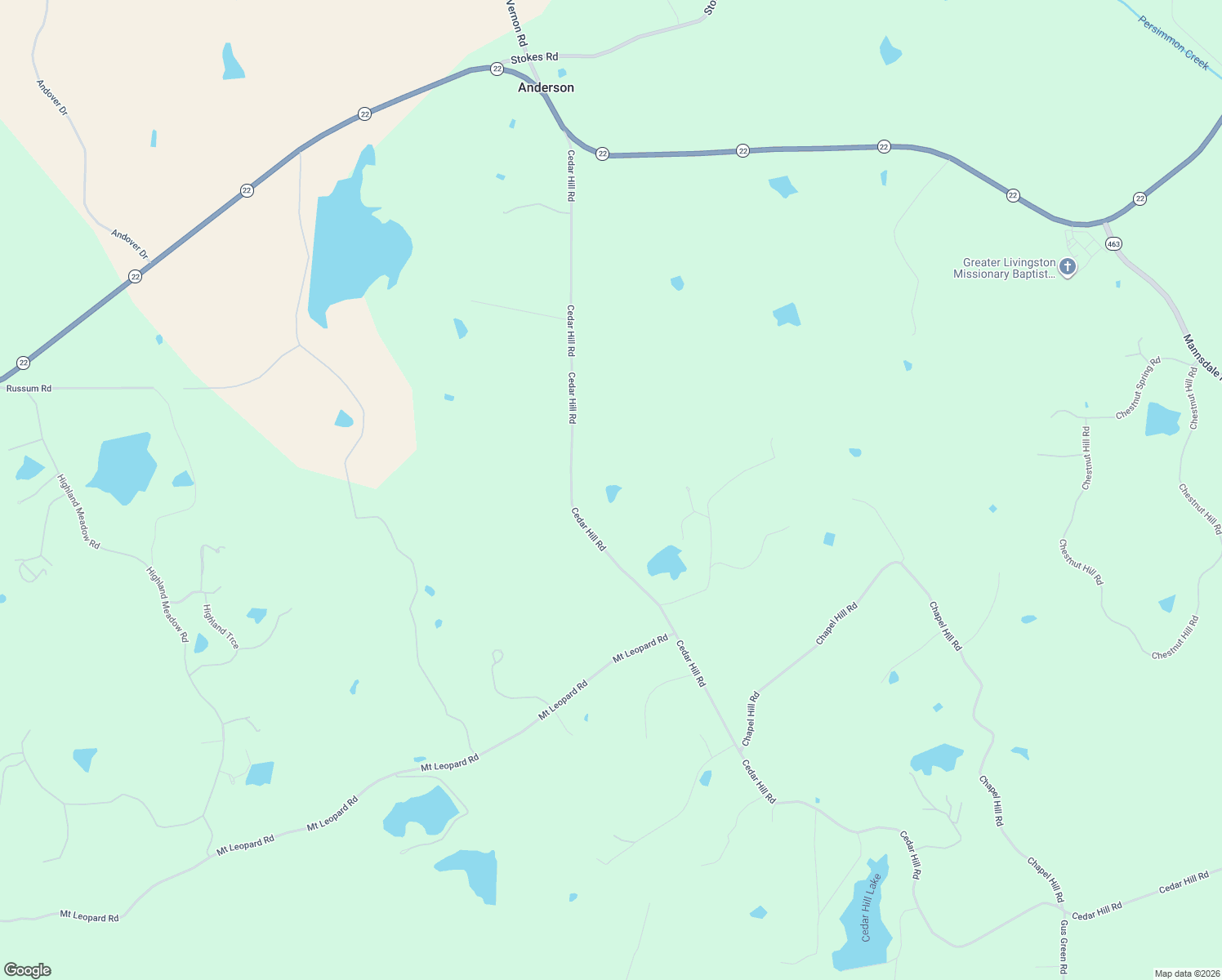 map of restaurants, bars, coffee shops, grocery stores, and more near 334 Cedar Hill Rd in Flora