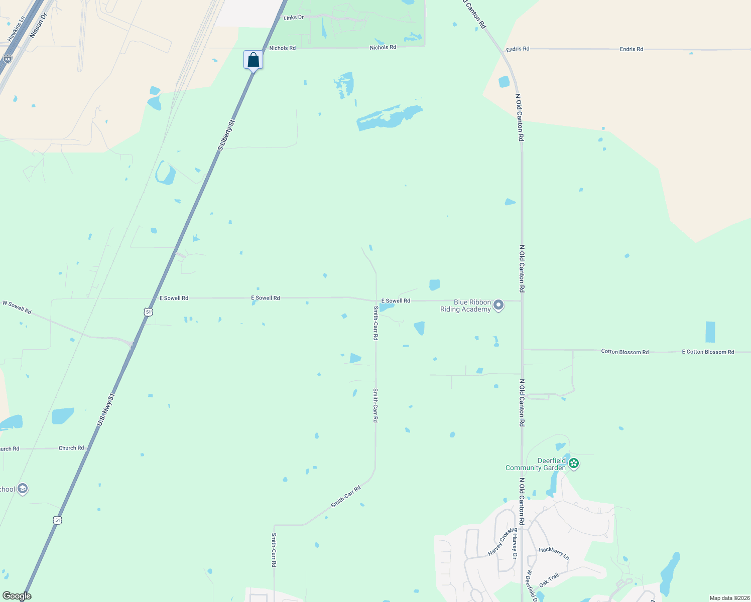 map of restaurants, bars, coffee shops, grocery stores, and more near 320 E Sowell Rd in Canton