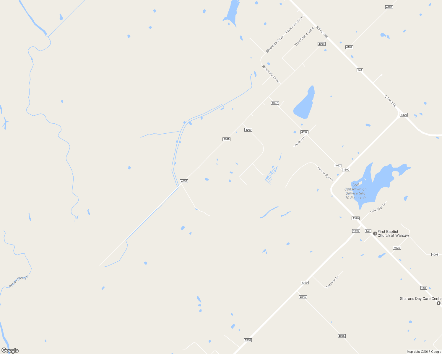 map of restaurants, bars, coffee shops, grocery stores, and more near 6883 Co Road 4098 in Kaufman