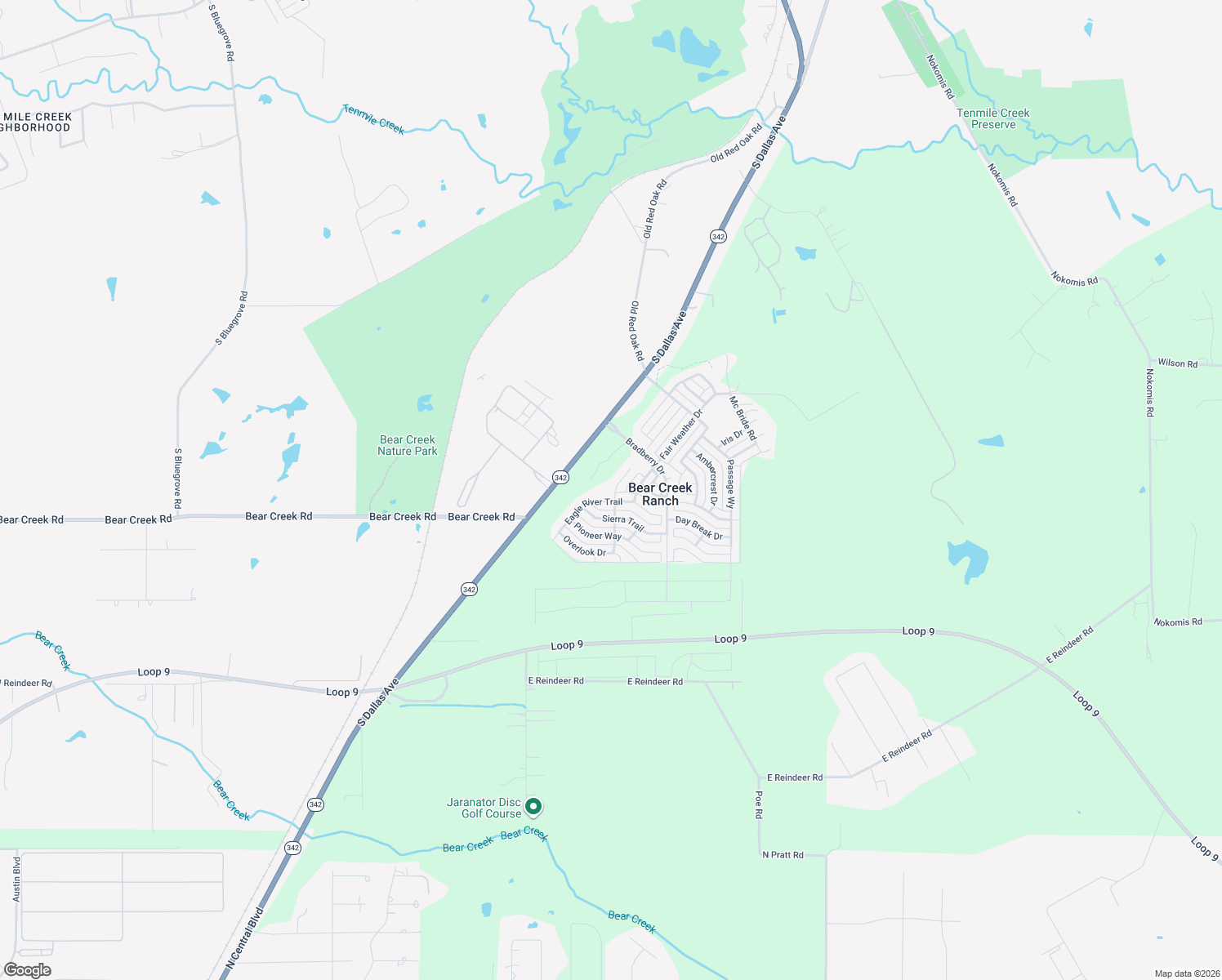 map of restaurants, bars, coffee shops, grocery stores, and more near 2021 Barclay Drive in Lancaster