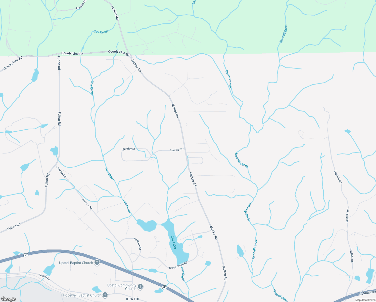 map of restaurants, bars, coffee shops, grocery stores, and more near 7002 Kendall Creek Drive in Columbus