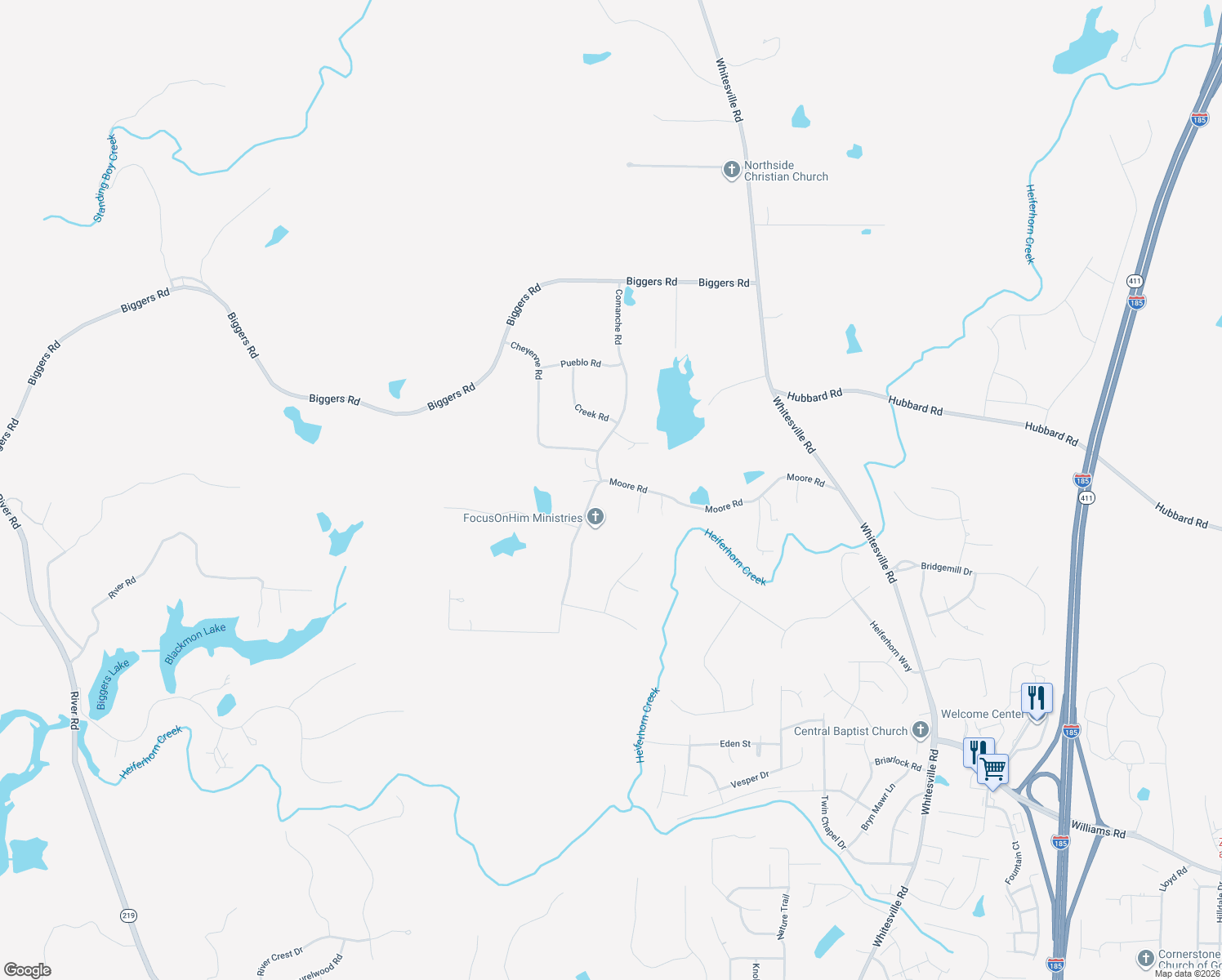 map of restaurants, bars, coffee shops, grocery stores, and more near 706 Moore Road in Columbus