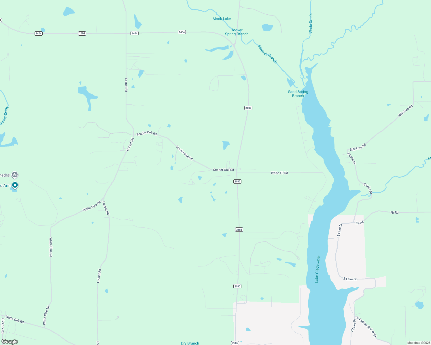 map of restaurants, bars, coffee shops, grocery stores, and more near 1812 Scarlet Oak Road in Gilmer