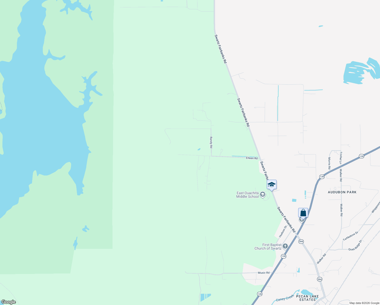 map of restaurants, bars, coffee shops, grocery stores, and more near 438 Eileen Road in Monroe