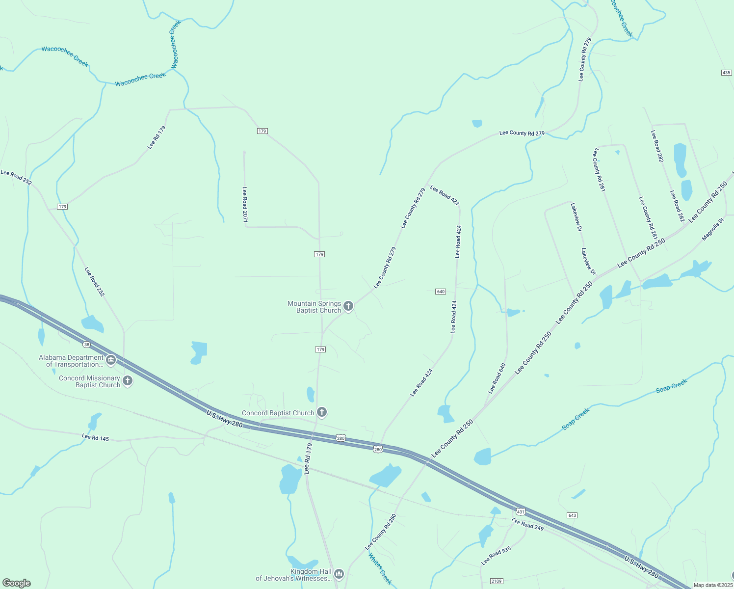 map of restaurants, bars, coffee shops, grocery stores, and more near 304 Lee Road in Salem