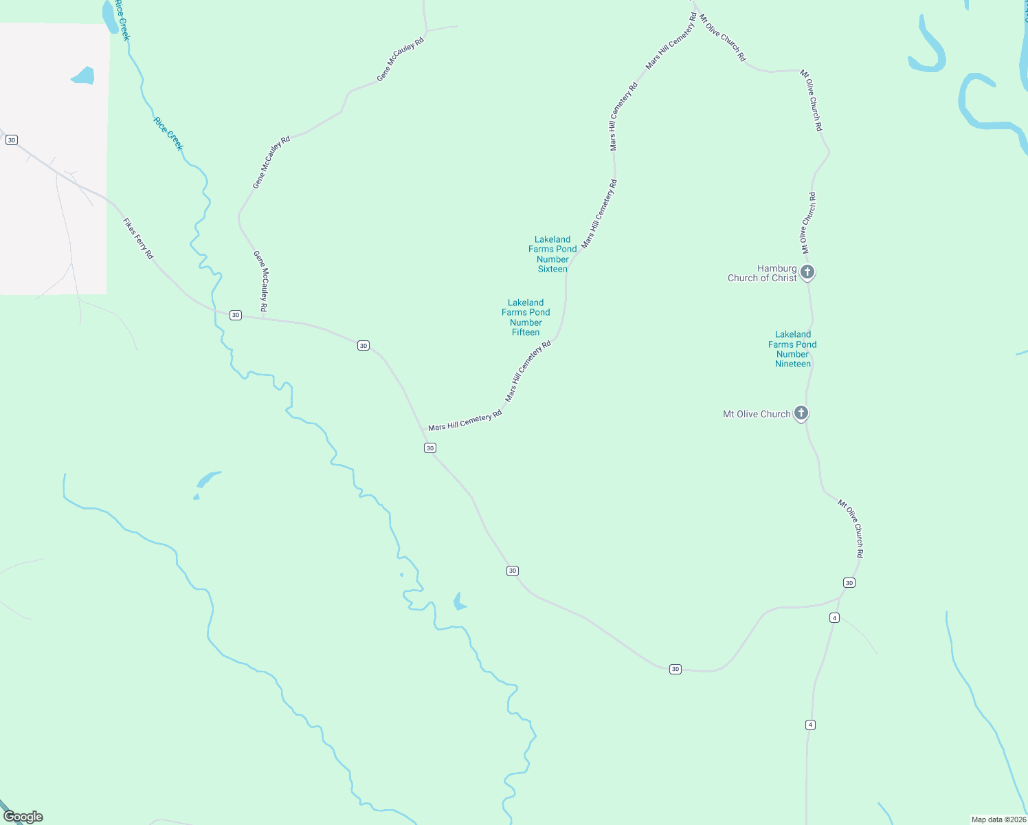 map of restaurants, bars, coffee shops, grocery stores, and more near Mars Hill Cemetery Road in Marion