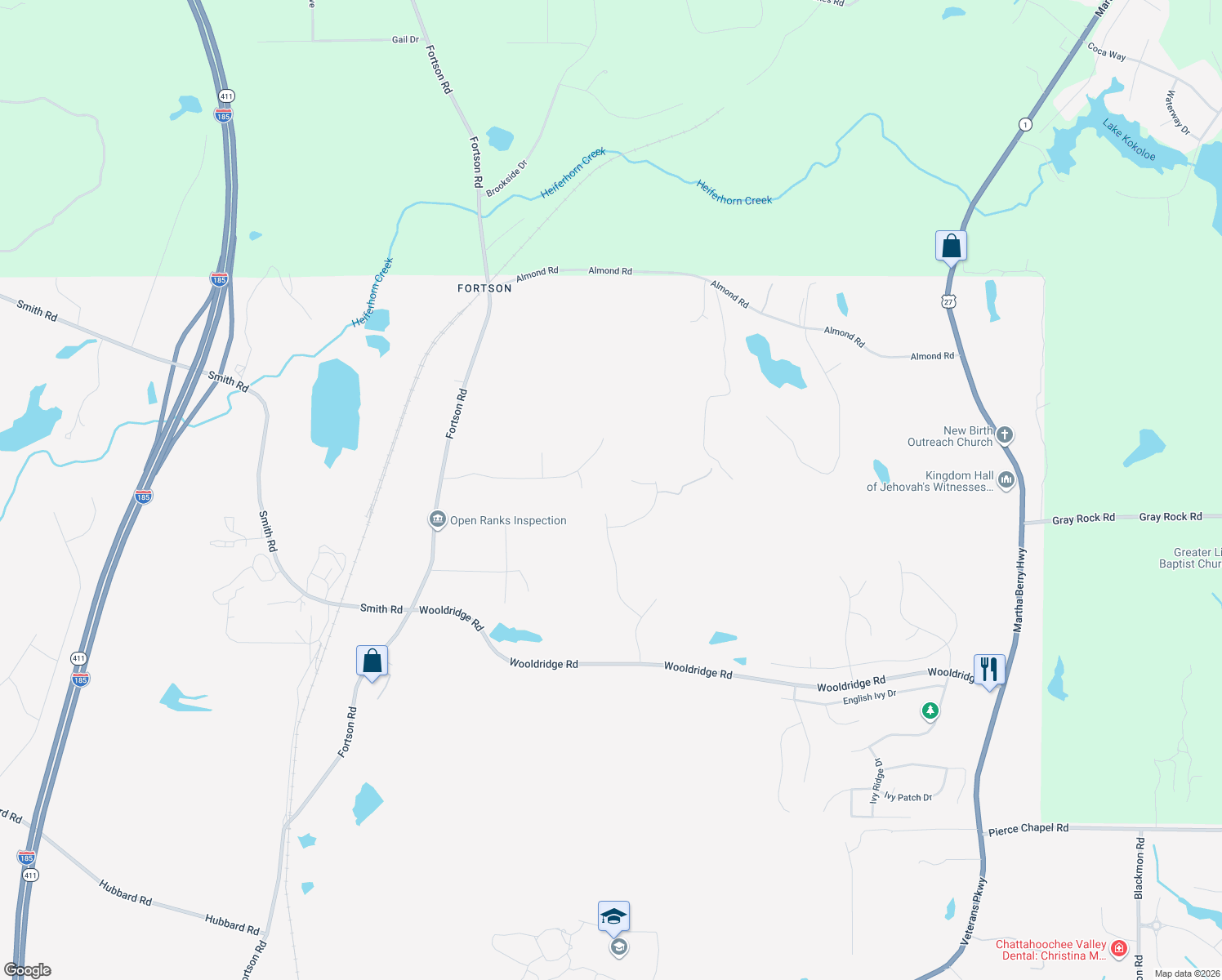 map of restaurants, bars, coffee shops, grocery stores, and more near 1076 South Country Court in Columbus