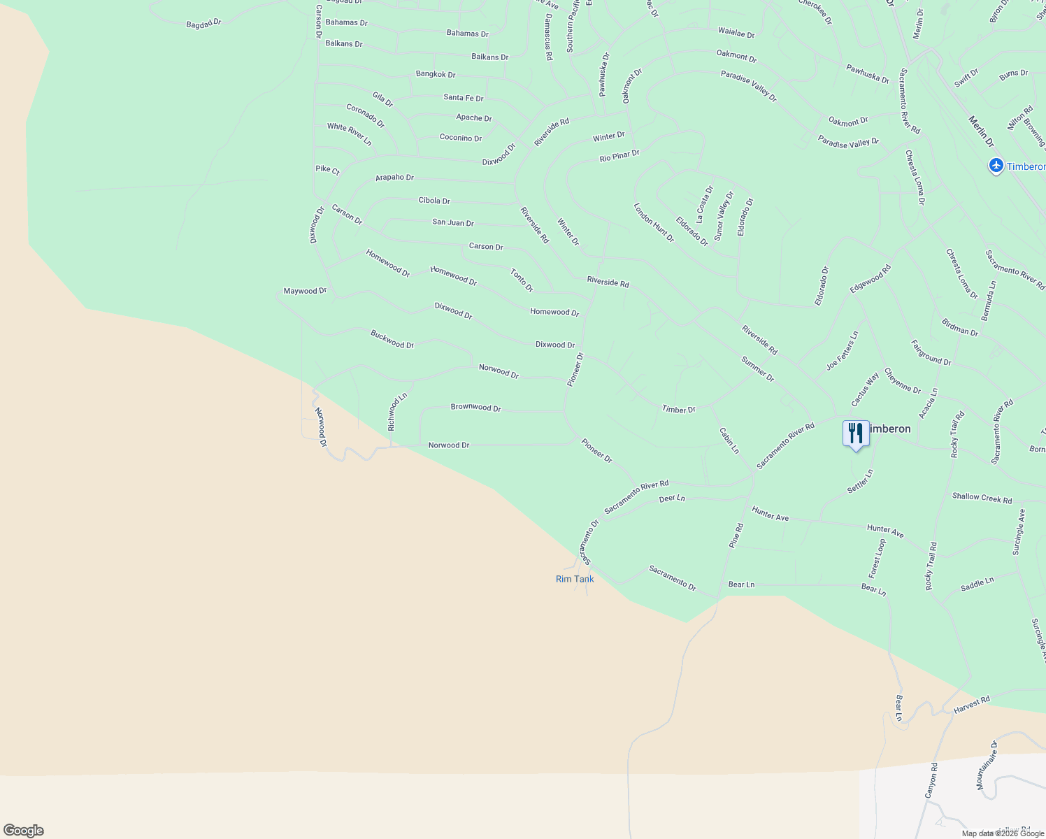 map of restaurants, bars, coffee shops, grocery stores, and more near 75 Brownwood Drive in Cloudcroft