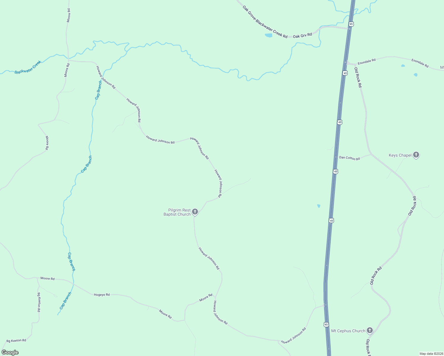 map of restaurants, bars, coffee shops, grocery stores, and more near Howard Johnson Road in Porterville