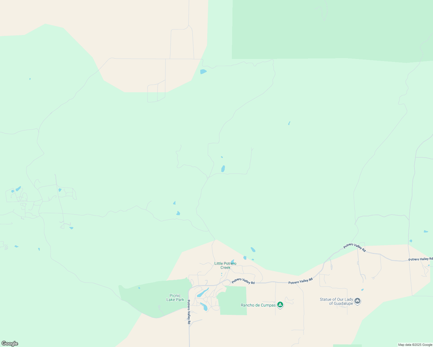 map of restaurants, bars, coffee shops, grocery stores, and more near Boulder Oaks Road in San Diego County