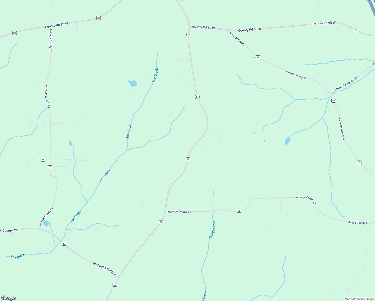 map of restaurants, bars, coffee shops, grocery stores, and more near 2501-2591 Autauga County 57 in Prattville
