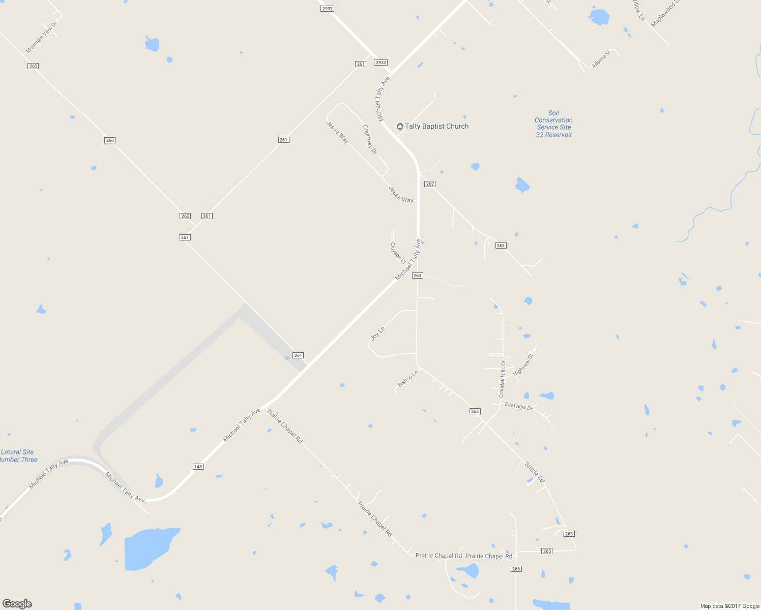 map of restaurants, bars, coffee shops, grocery stores, and more near 4336 North Farm to Market 148 in Crandall