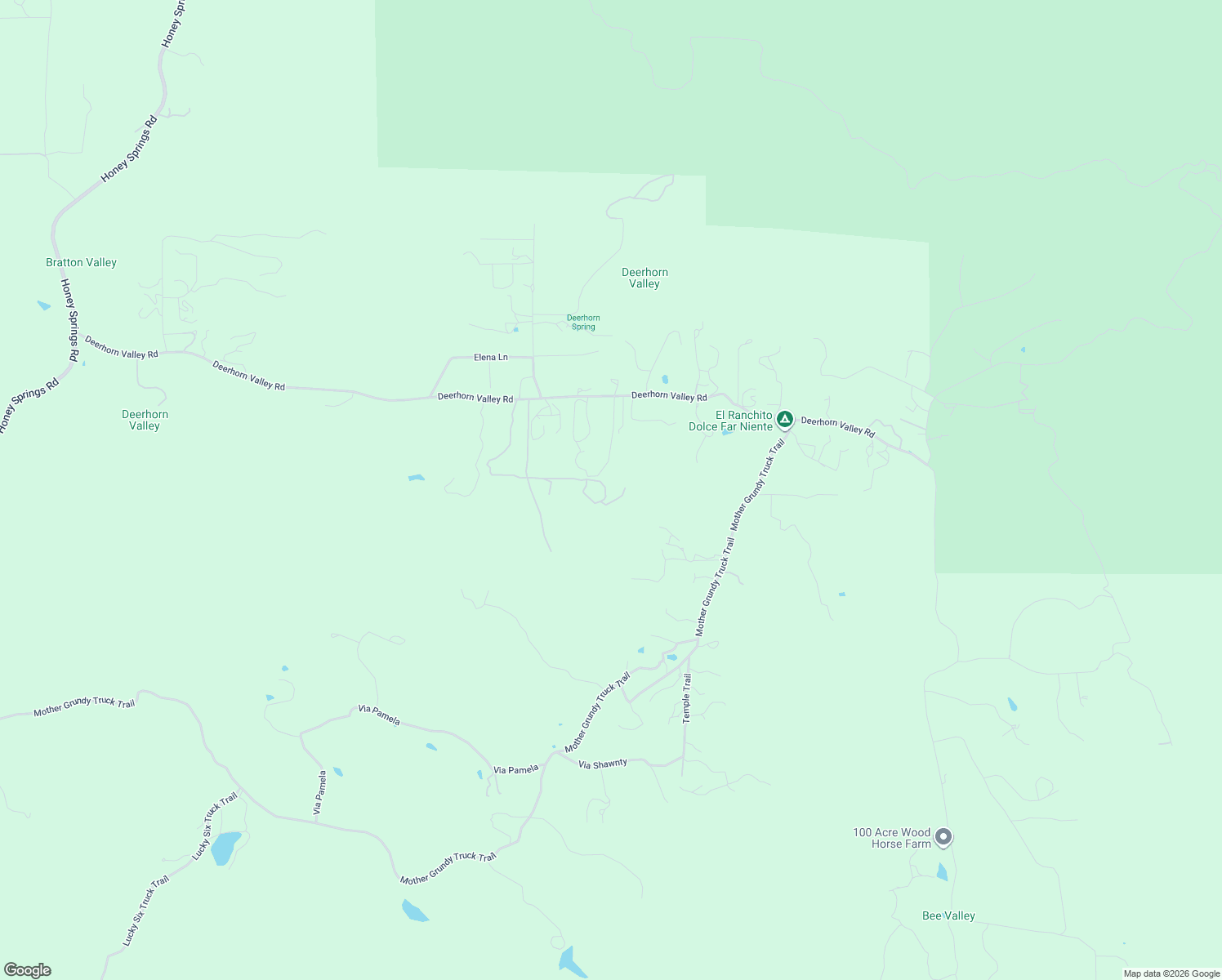 map of restaurants, bars, coffee shops, grocery stores, and more near 19491 Deerhorn Valley Road in Jamul