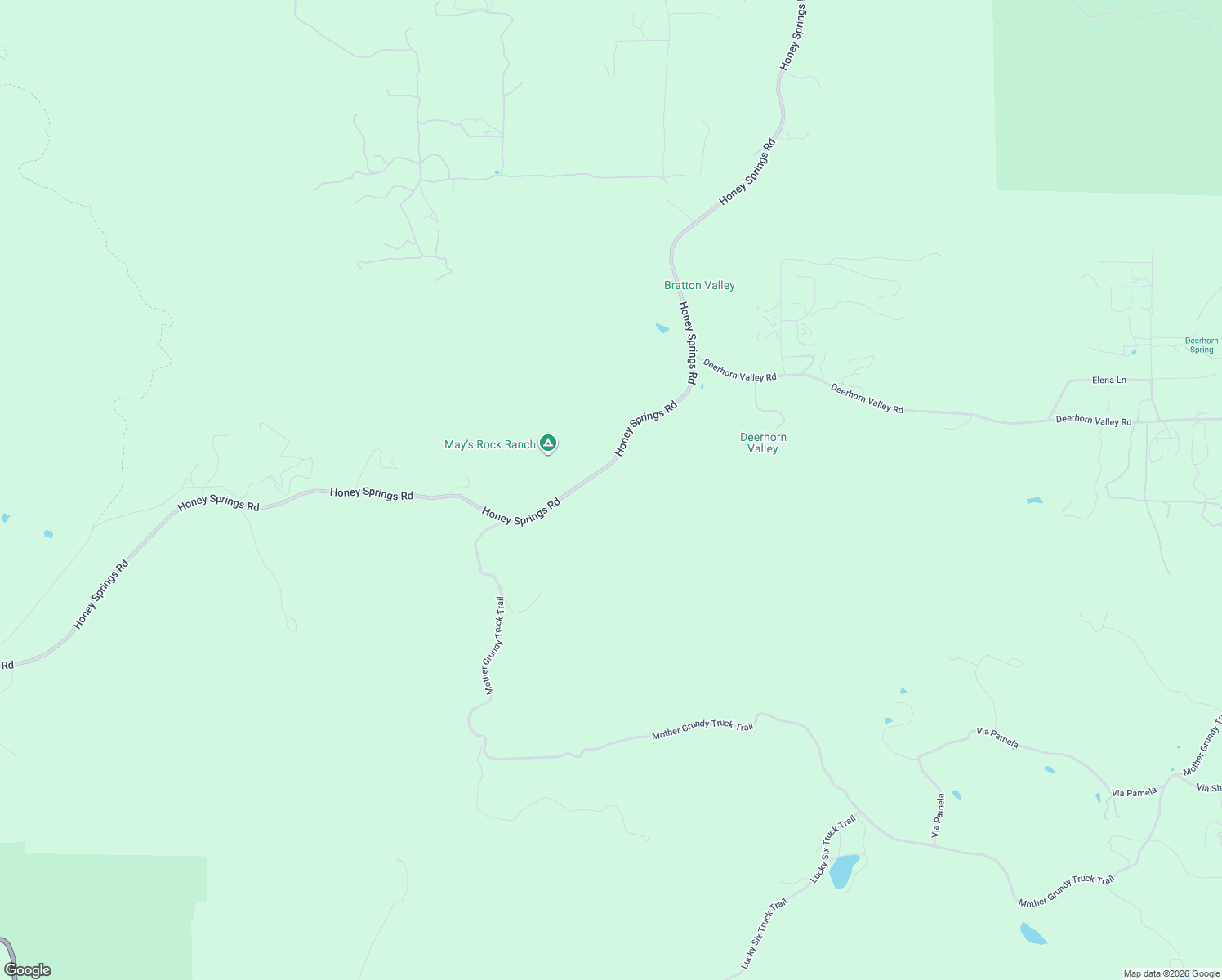 map of restaurants, bars, coffee shops, grocery stores, and more near 2253 Honey Springs Road in Jamul