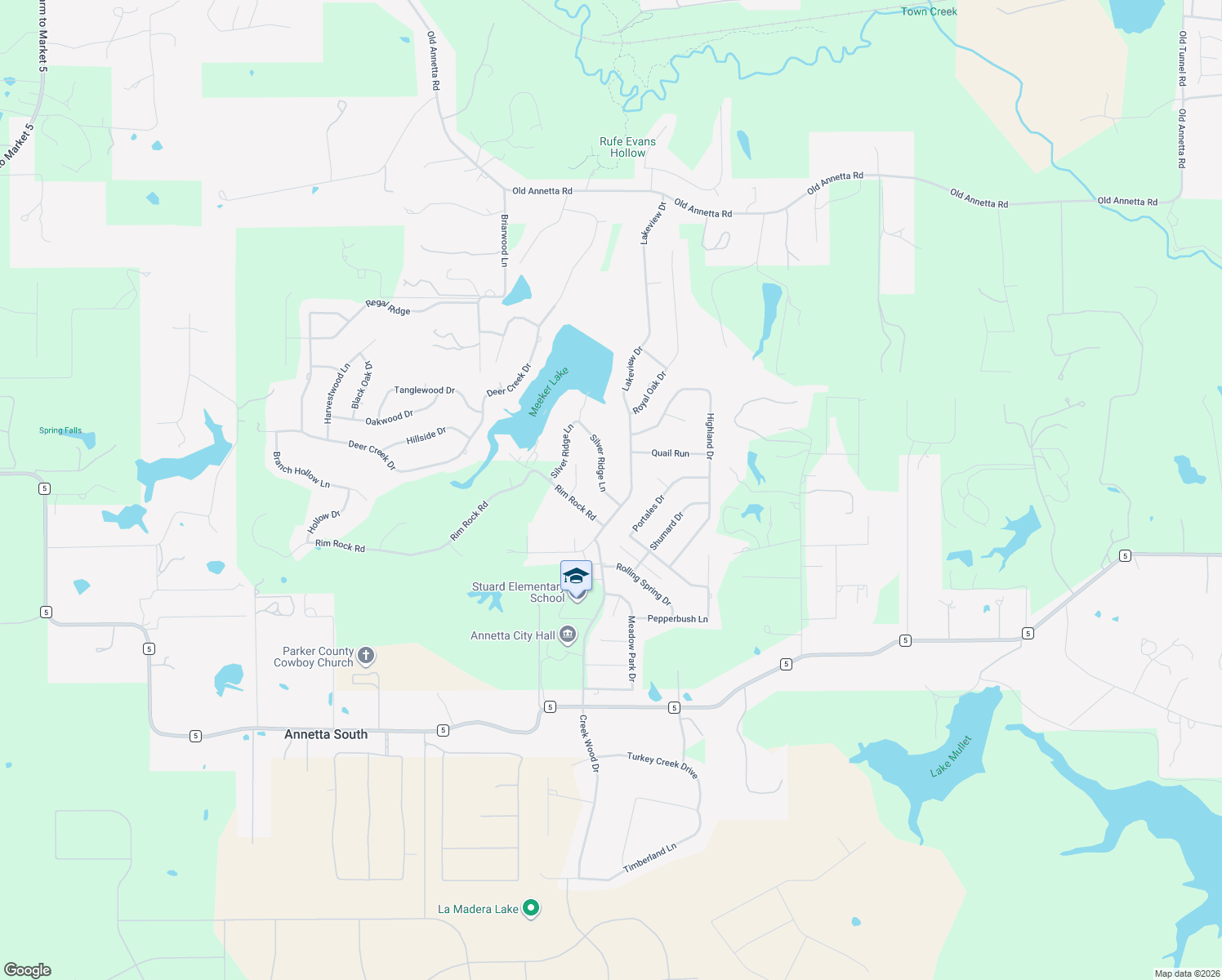 map of restaurants, bars, coffee shops, grocery stores, and more near 102 Silver Ridge Lane in Aledo