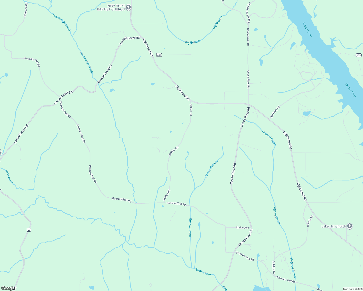 map of restaurants, bars, coffee shops, grocery stores, and more near 465 Nobles Road in Deatsville