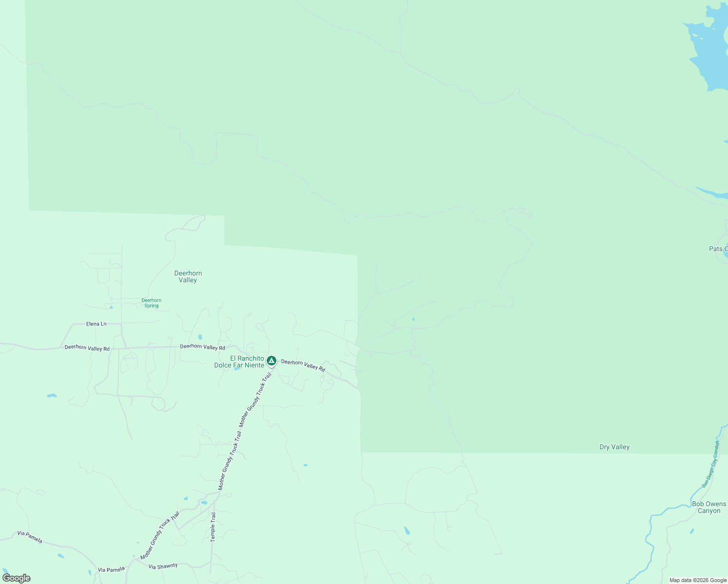 map of restaurants, bars, coffee shops, grocery stores, and more near 20710 Spice Way in Jamul