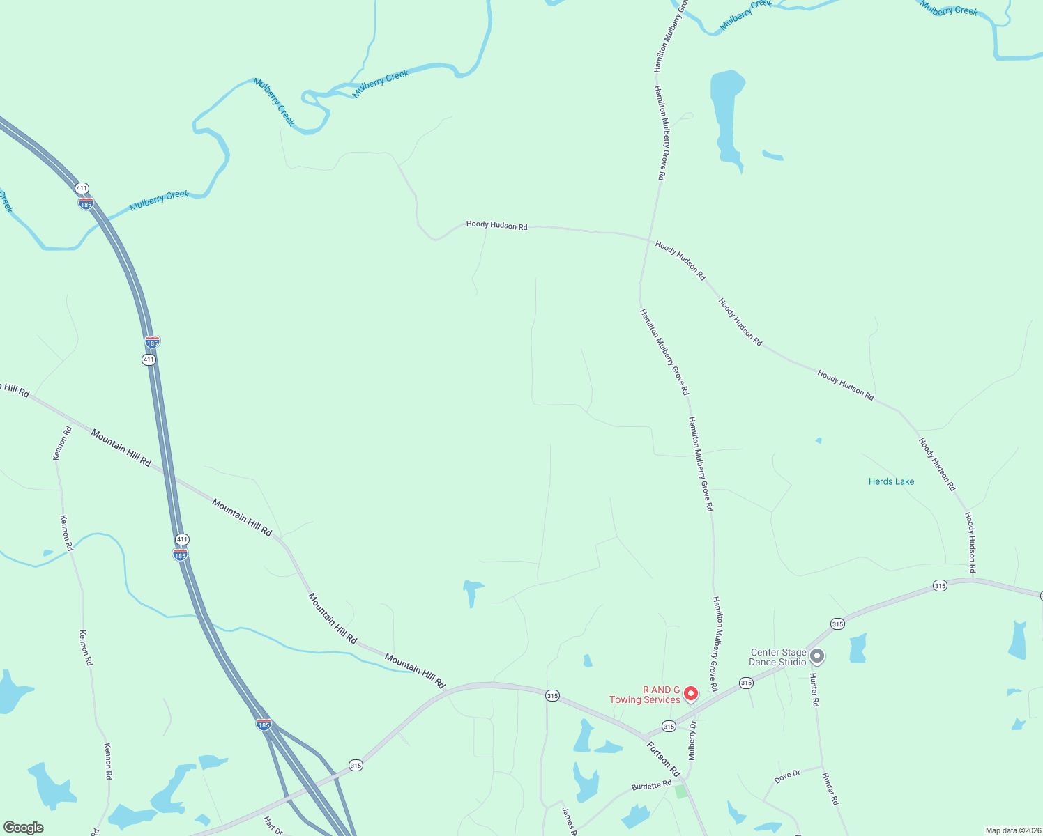 map of restaurants, bars, coffee shops, grocery stores, and more near 701 Grantham Drive in Cataula