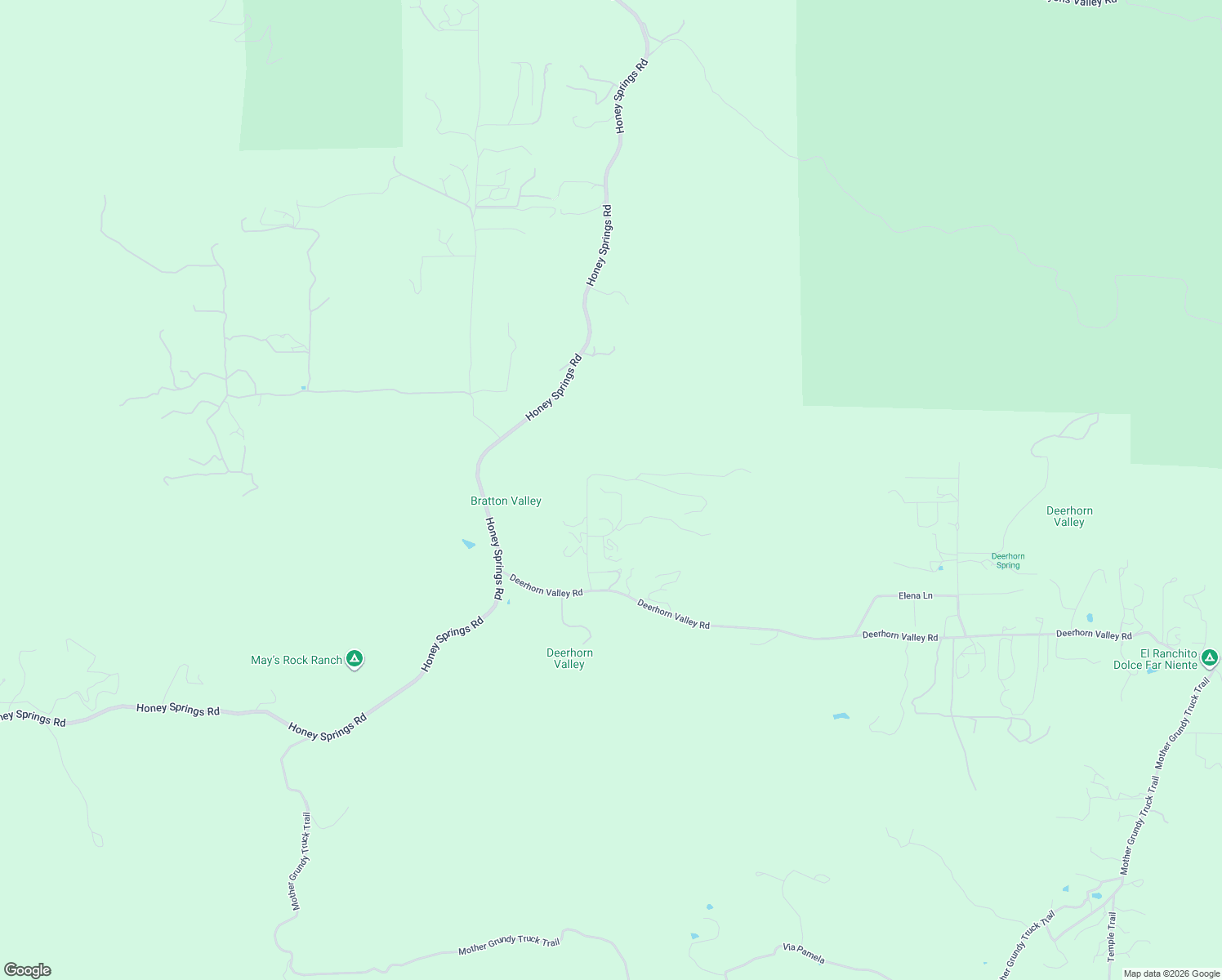 map of restaurants, bars, coffee shops, grocery stores, and more near 18652 Quail Trail Drive in Jamul