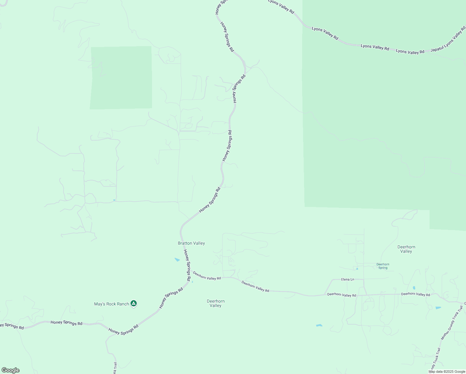 map of restaurants, bars, coffee shops, grocery stores, and more near 2531 Honey Springs Road in Jamul