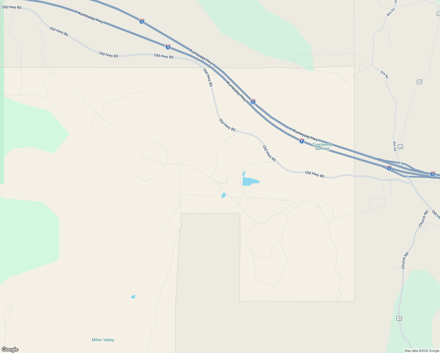 map of restaurants, bars, coffee shops, grocery stores, and more near 2819 Miller Valley Road in Pine Valley