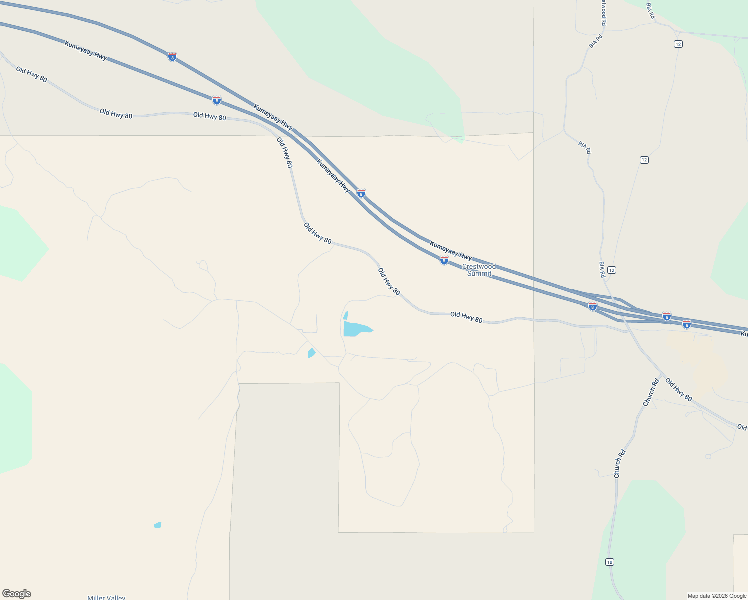 map of restaurants, bars, coffee shops, grocery stores, and more near 35522 Stagecoach Springs Road in Pine Valley