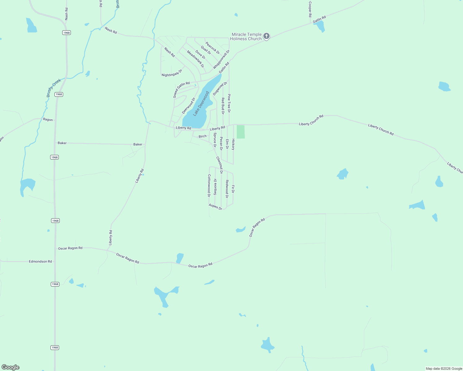 map of restaurants, bars, coffee shops, grocery stores, and more near 450 Fir Drive in Harleton