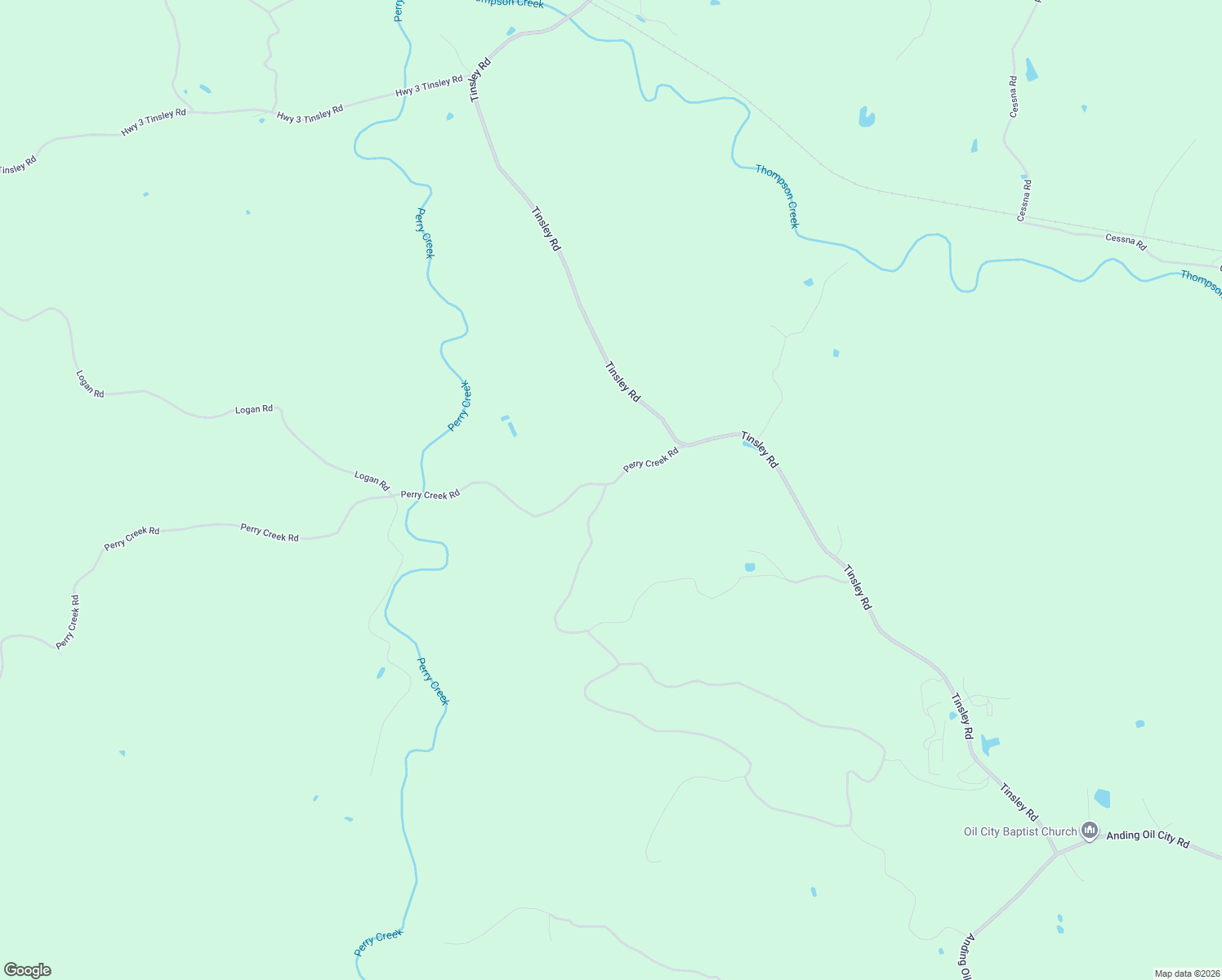 map of restaurants, bars, coffee shops, grocery stores, and more near 7176 Perry Creek Road in Yazoo City