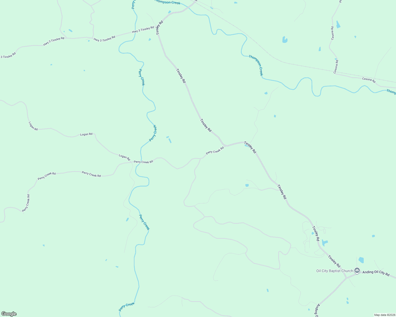 map of restaurants, bars, coffee shops, grocery stores, and more near 7176 Perry Creek Road in Yazoo City