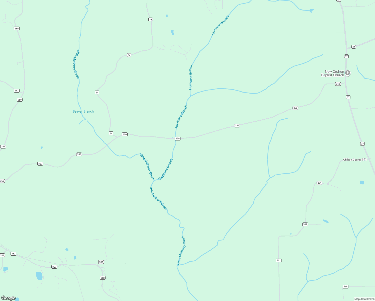 map of restaurants, bars, coffee shops, grocery stores, and more near 1100-2448 County Road 350 in Clanton