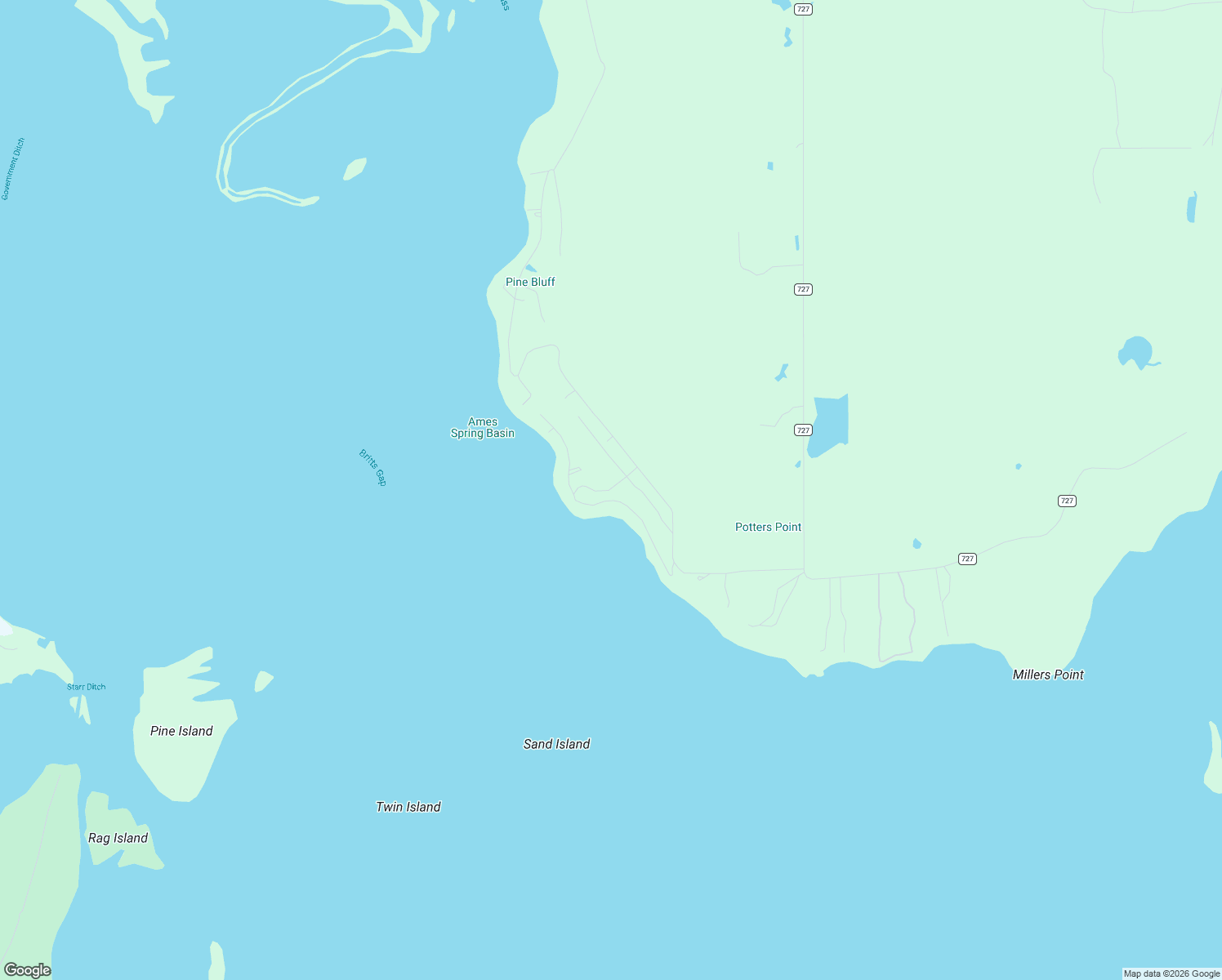 map of restaurants, bars, coffee shops, grocery stores, and more near Pvt Road 7636 in Karnack