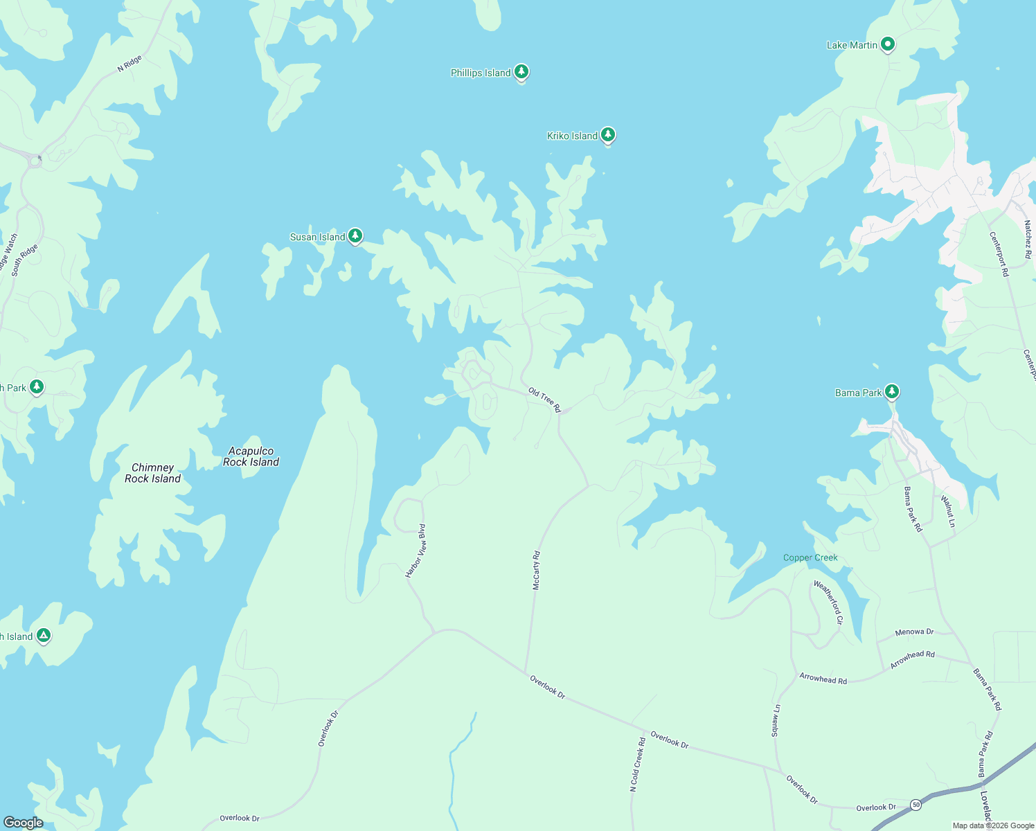 map of restaurants, bars, coffee shops, grocery stores, and more near 2-198 Village Circle in Dadeville