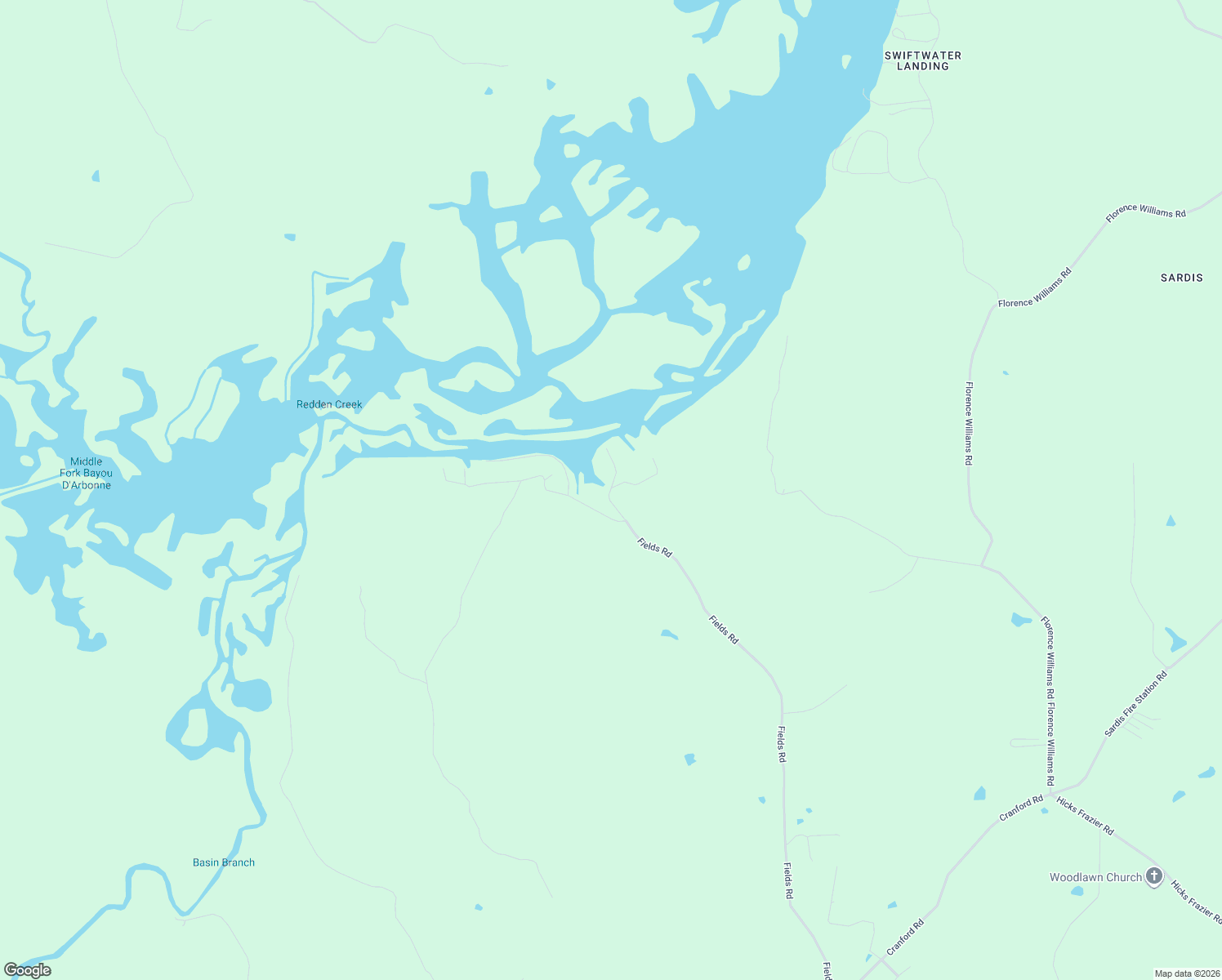 map of restaurants, bars, coffee shops, grocery stores, and more near 178 Gills Ferry Road in Farmerville