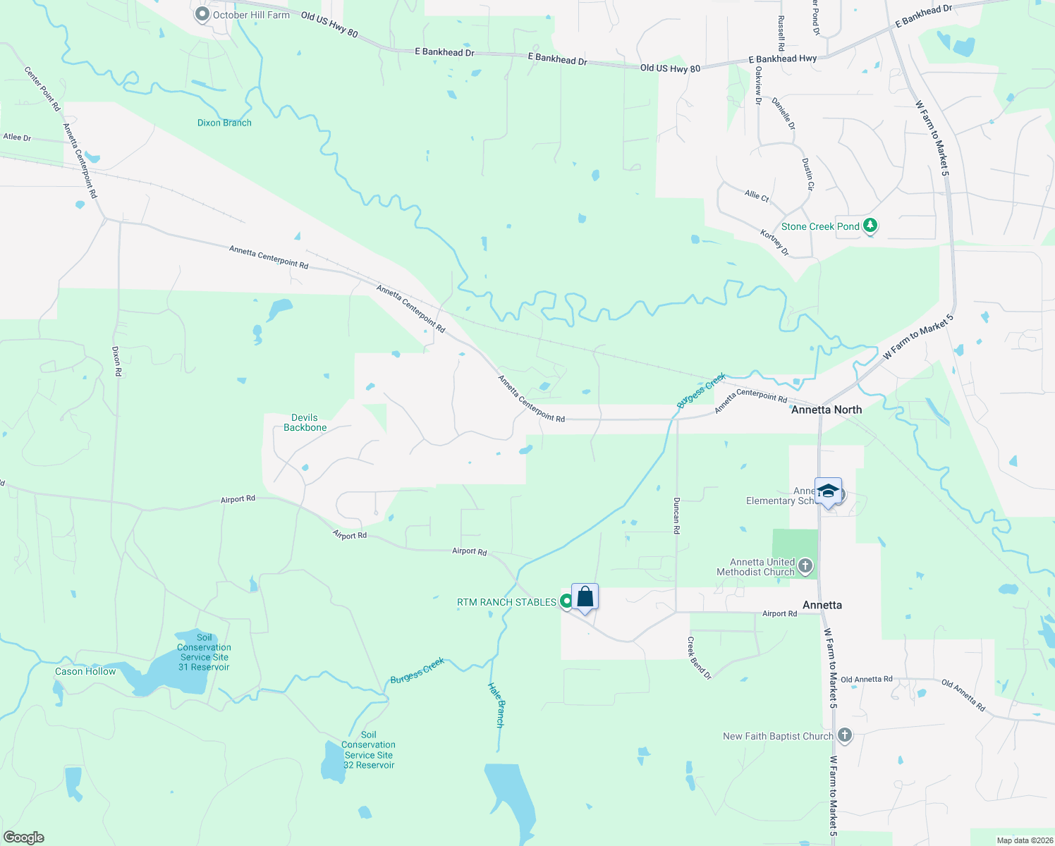 map of restaurants, bars, coffee shops, grocery stores, and more near 221 W Hill Dr in Aledo