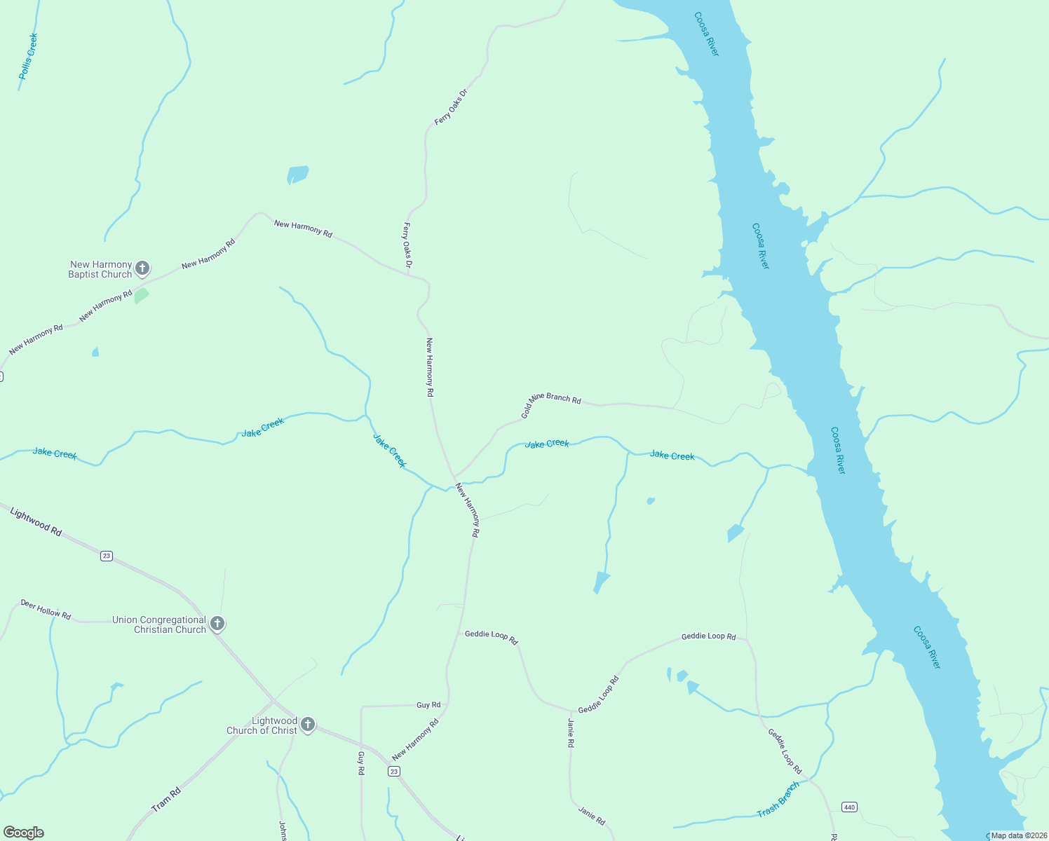 map of restaurants, bars, coffee shops, grocery stores, and more near 300 Gold Mine Branch Road in Marbury